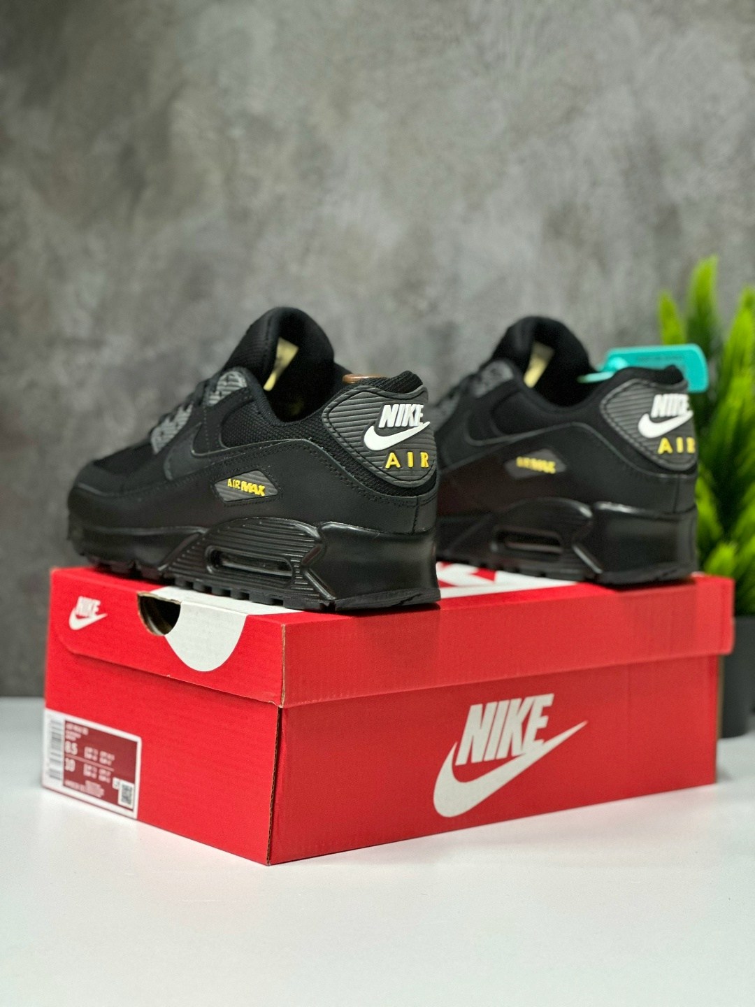 кроссовки nike air max 90,кроссовки мужские nike air max 90,кроссовки nike air max 90 кожаные черные,кроссовки,мужские кроссовки nike air max