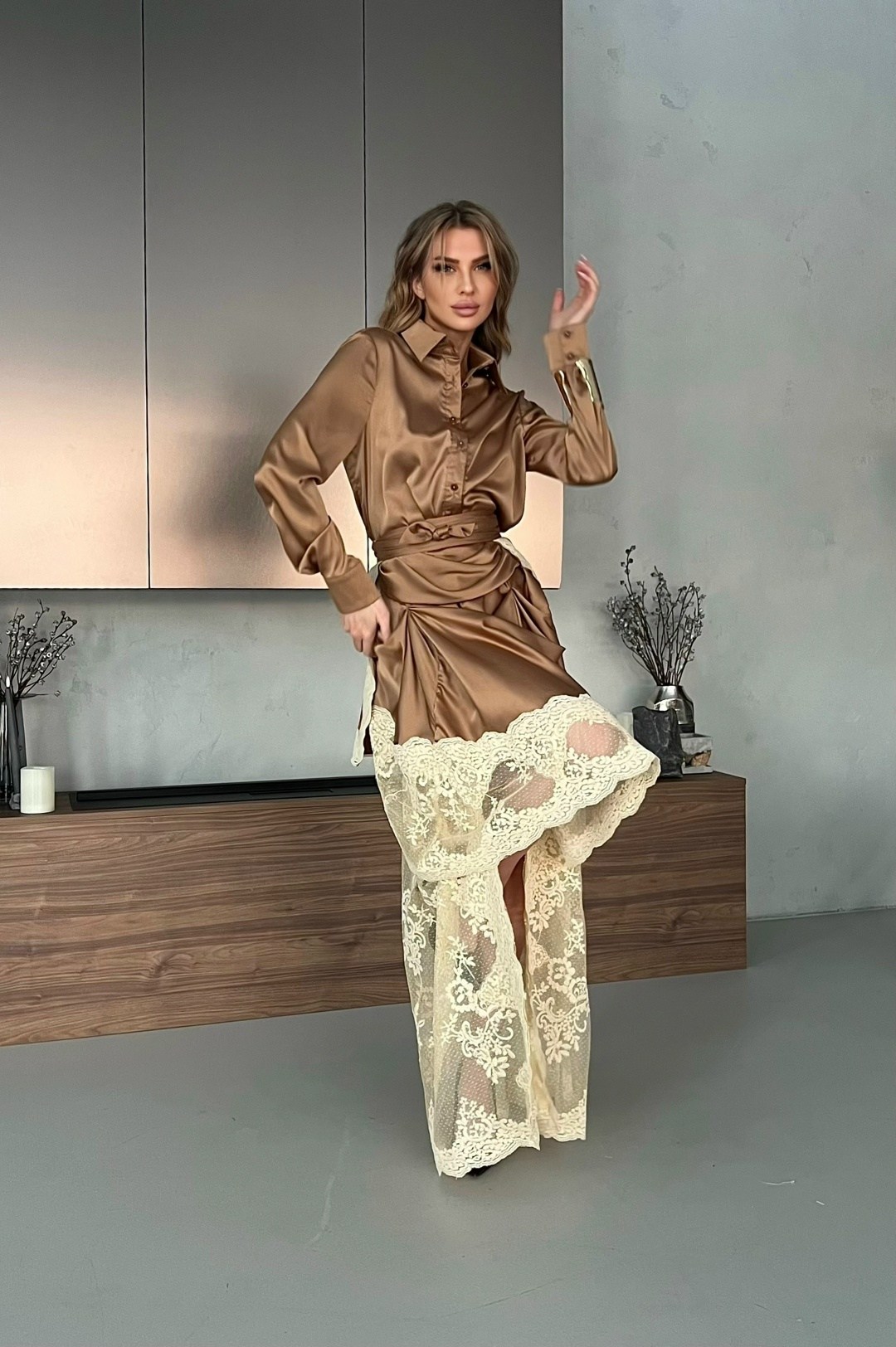 атласное платье,платье винтажное,шелковое платье,платье,шелковое платье кофейного оттенка