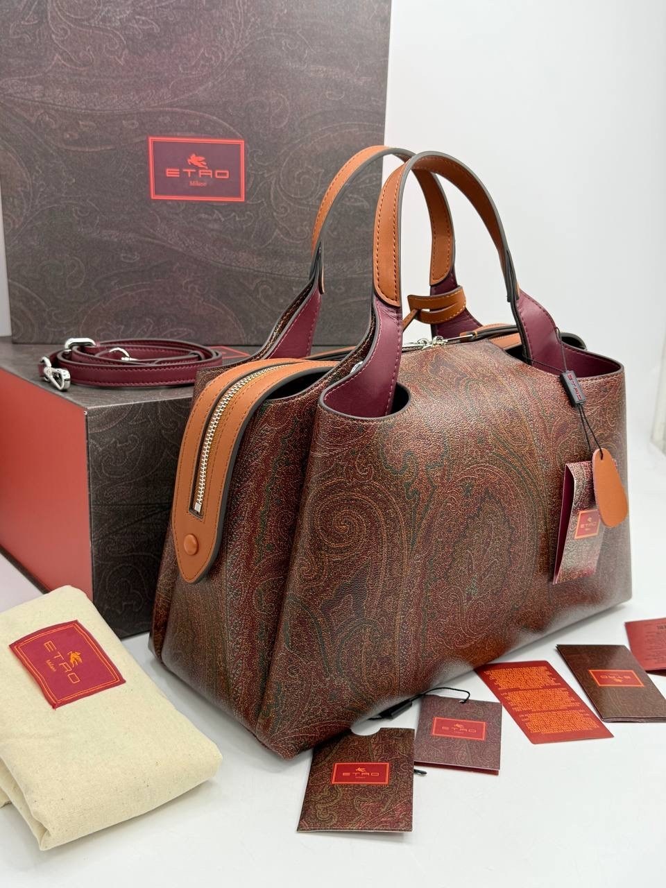 сумка,женская сумка,etro средняя сумка-тоут paisley libra коричневый,etro сумка женская,etro сумка