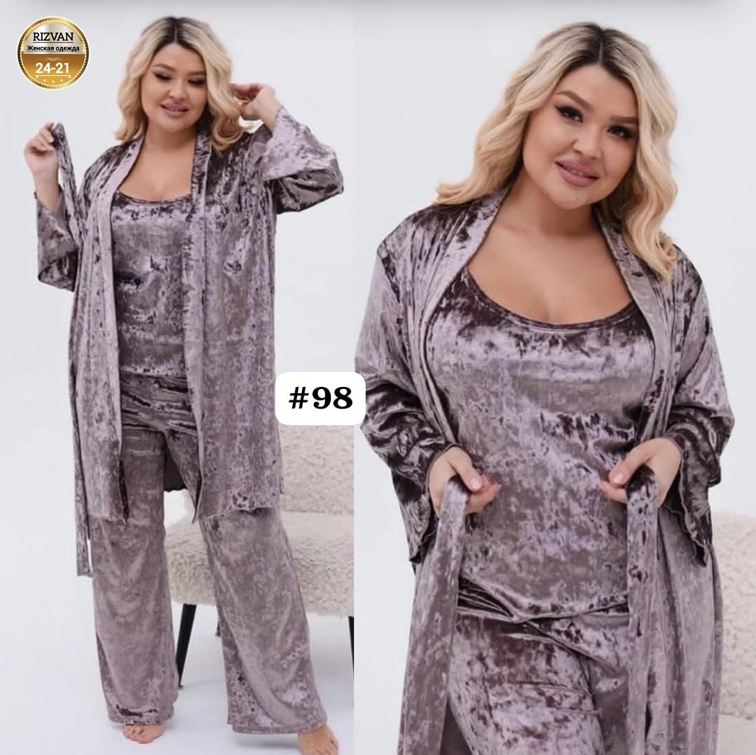пижама больших размеров велюровая,пижама комплект женская,пижама женская велюр,пижама женская большие размеры,пижама со штанами домашняя велюровый комплект solo'v'eva цвет серый