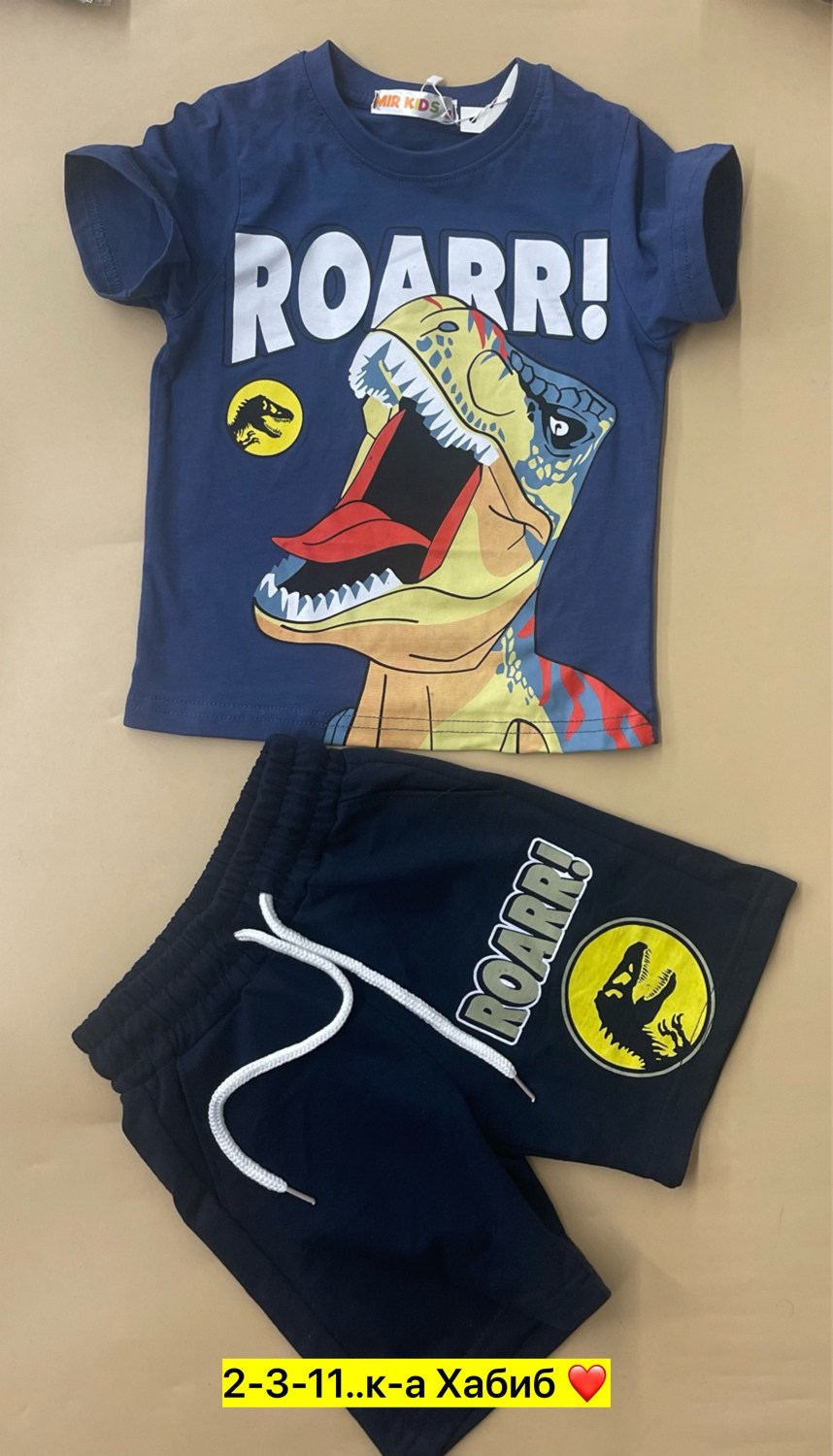 летний костюм для мальчика,комплект одежды,футболка с шортами для мальчика комплект,комплект одежды для мальчика,костюм для мальчика с динозаврами