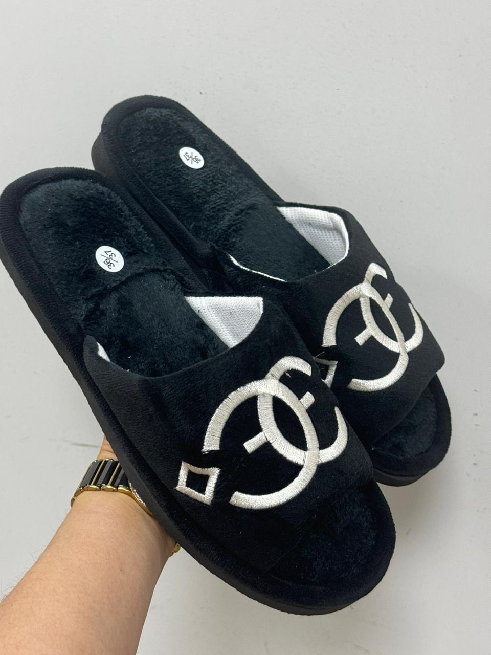 домашние тапочки,,тапочки для дома женские,тапочки шанель,тапочки женские