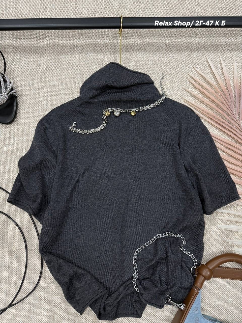 водолазка с короткими рукавами,женский свитер,свитер с короткими рукавами,женский пуловер,свободный свитер