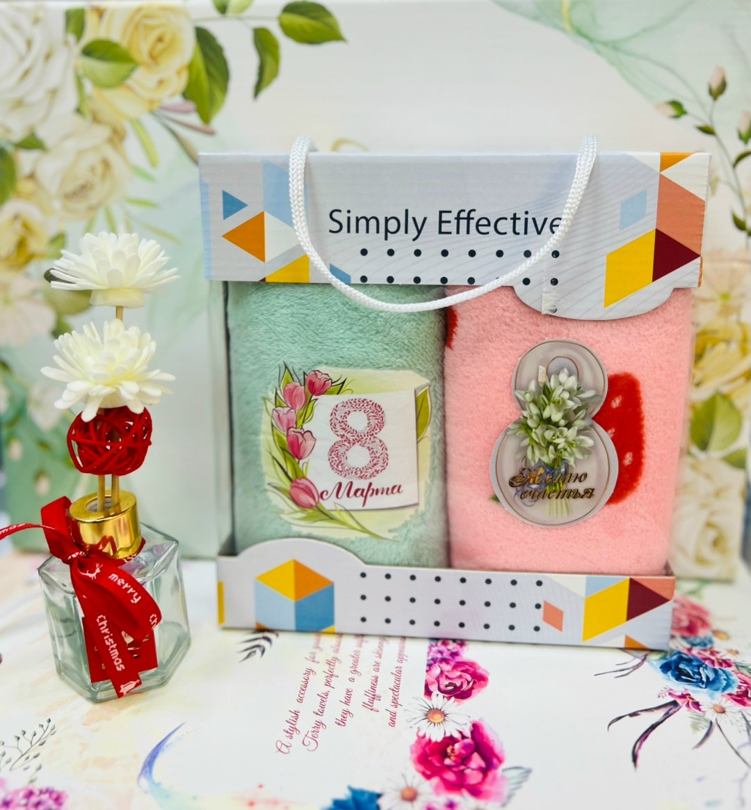 подарочный набор полотенец кухонных,подарочные наборы полотенец,набор полотенец для кухни,полотенца для кухни,полотенца кухонное на 8 марта