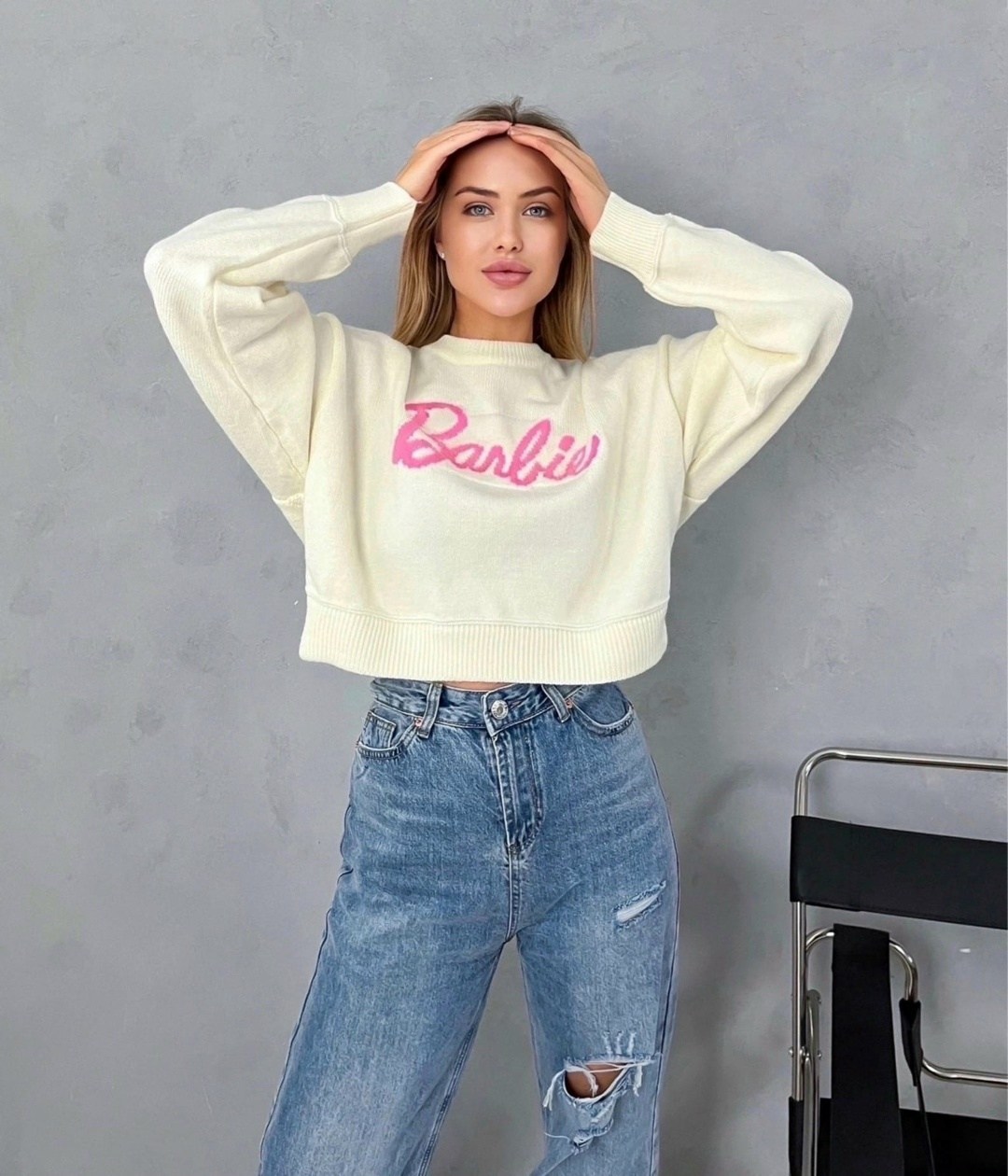 свитшот женский,кофта барби,женская кофта,кофта женская свитер,свитер оверсайз barbie