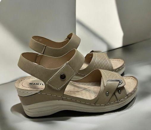 женские анатомические босоножки mubb 245 – бежевый,босоножки ортопедические,сандалии ортопедические женские,босоножки женские,