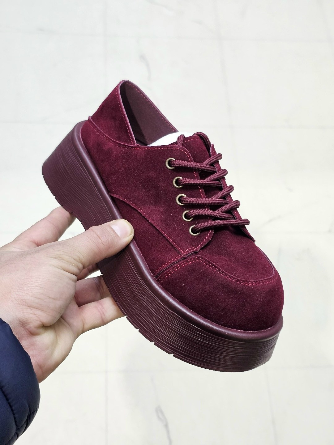 , женская, на платформе,замшевые кроссовки,повседневная