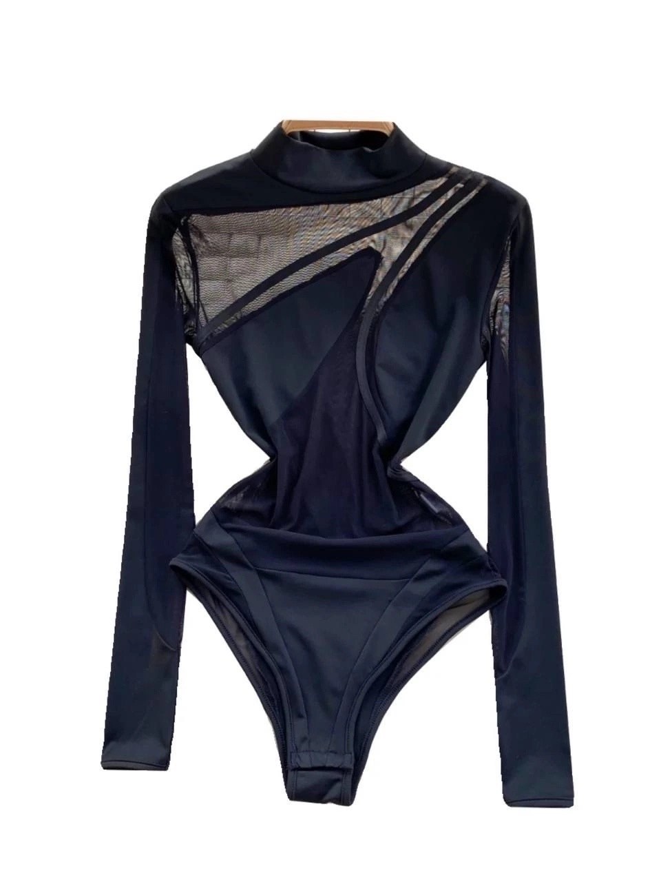 боди с воротником стойкой,с длинным рукавом боди,женская боди,прозрачное боди с длинными рукавом,боди для женщин