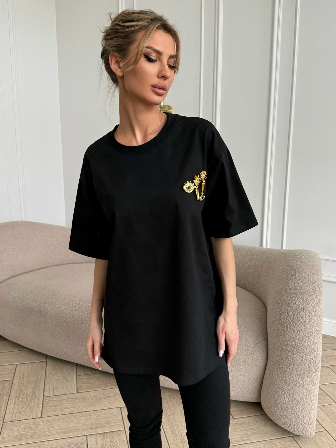 футболка оверсайз,футболки оверсайз женские,футболка оверсайз с принтом mika by lady nice,футболки оверсайз с принтами,футболка оверсайз коричневая