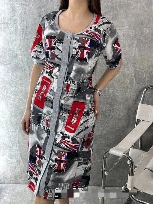 халат женский,халат женский домашний,домашний халат,халат женский домашний на молнии,халат для дома