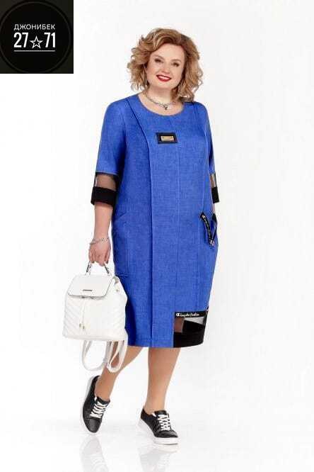 платье для полных женщин,платье для полных,одежда для полных,платье pretty,платье michel chic 2073 серый