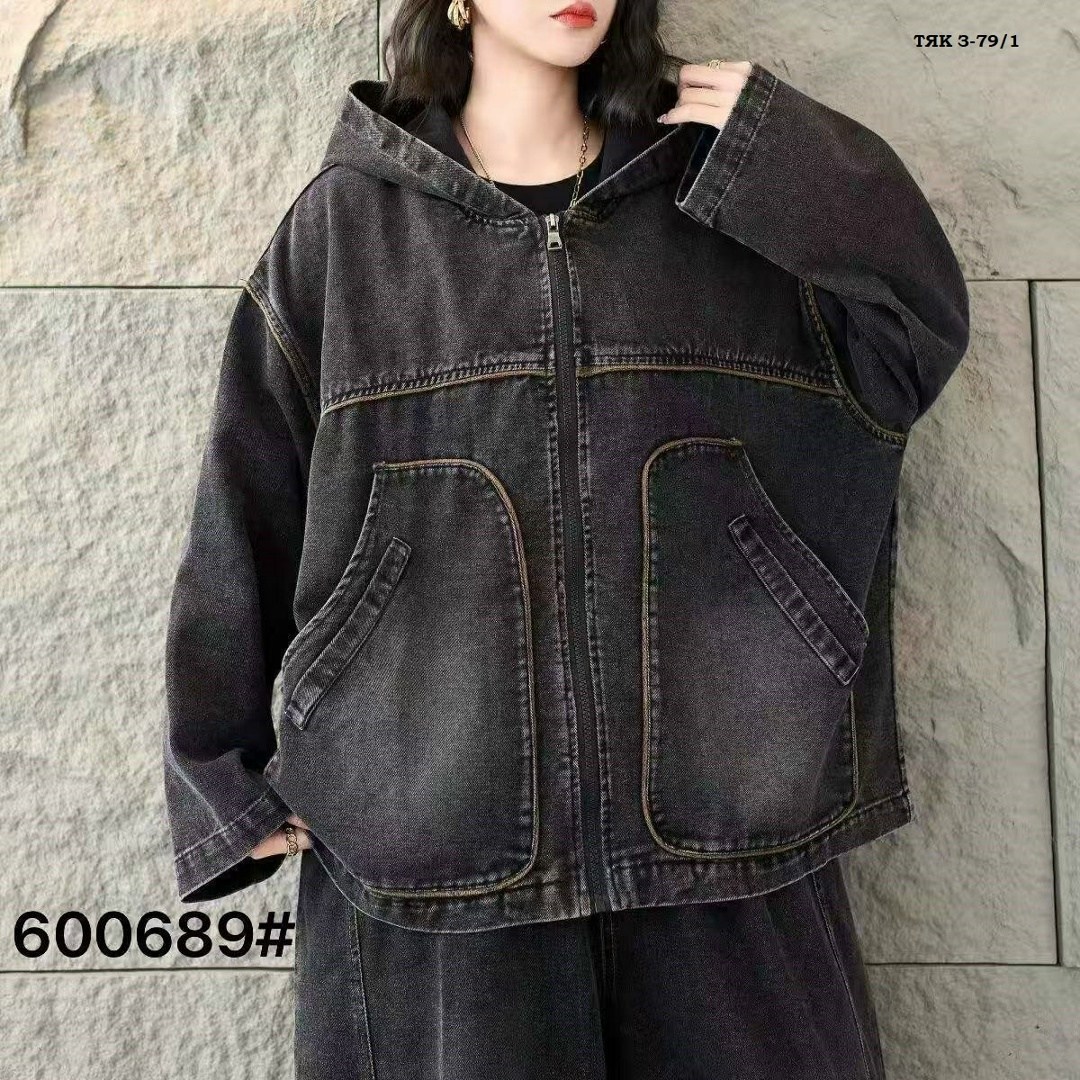 женский костюм с капюшоном из джинсовой ткани,женский джинсовый костюм с капюшоном,джинсовый костюм женский больших размеров,женская джинсовая куртка с капюшоном,джинсовая куртка с капюшоном