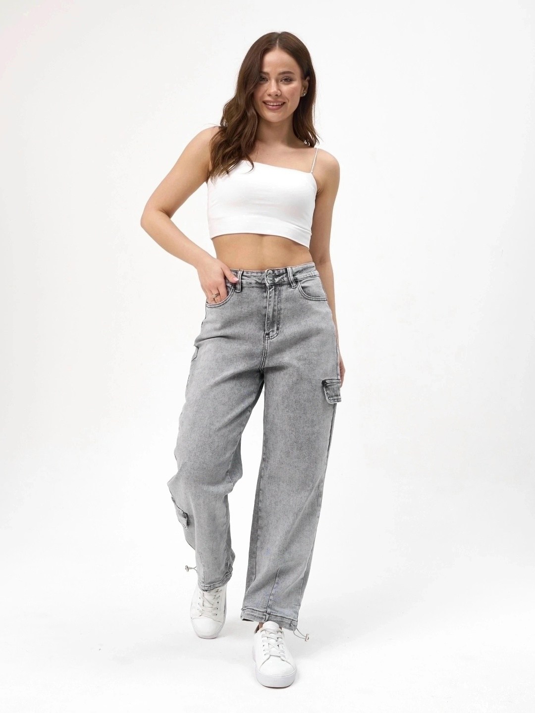 джинсы женские,джинсы женские карго,джинсы модные,джинсы карго женские широкие,джинсы женские широкие