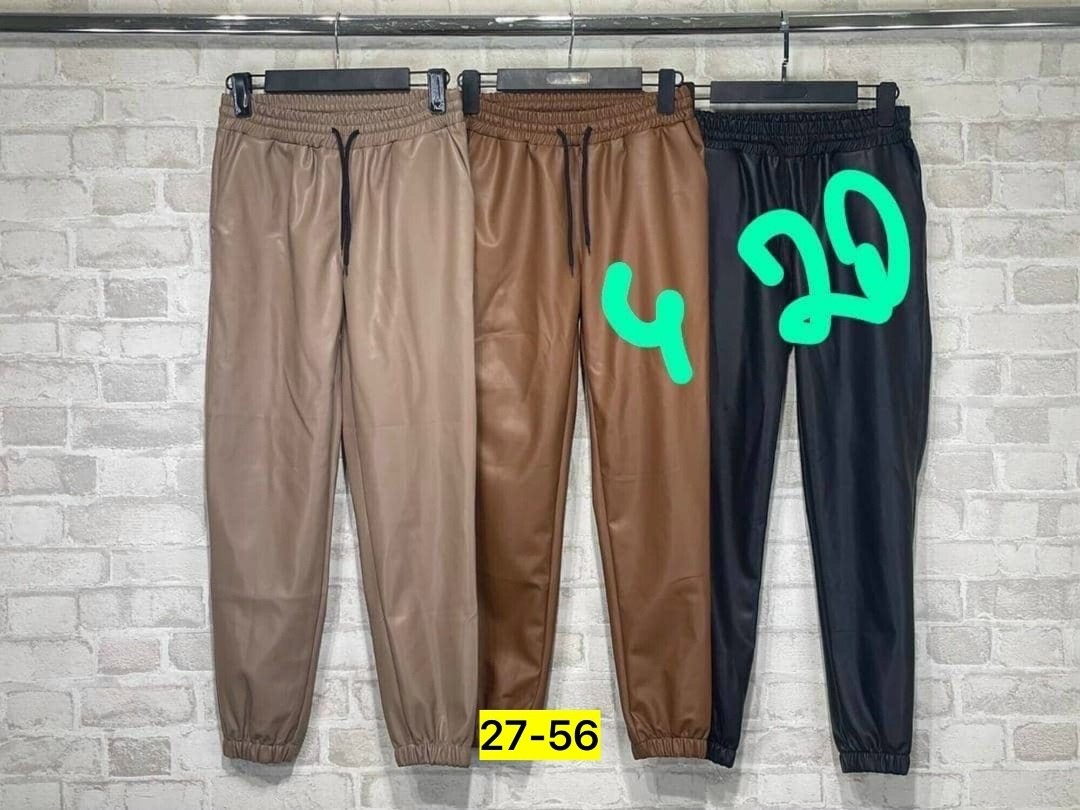 кожаные штаны,джоггеры женские,кожаные джоггеры,брюки из экокожи,брюки женские кожаные
