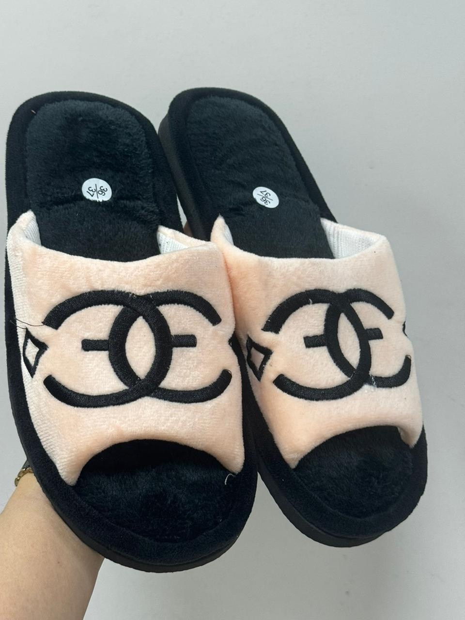 домашние тапочки,,тапочки для дома женские,тапочки шанель,тапочки женские