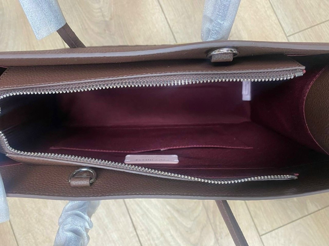 сумка тоут замша бордо,замшевая сумка,замшевая сумка женская,сумка coccinelle,элеганза сумка бордо