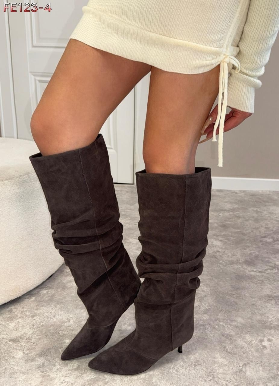 замшевые сапоги,бежевые сапоги,женские сапоги,сапоги высокие,модные женские сапоги