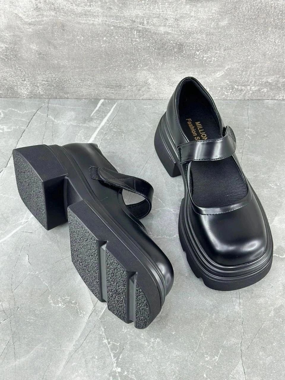 туфли мэри джейн на тракторной подошве,туфли мэри джейн на платформе,школьные туфли классические кожаные мери джейн с ремешком abbeli,туфли женские на платформе