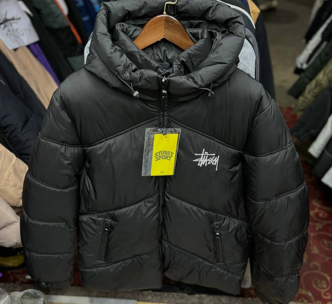 куртка зимняя stussy,куртка пуховик stussy,пуховик утепленный зимний куртка stussy,пуховик stussy,stussy куртка