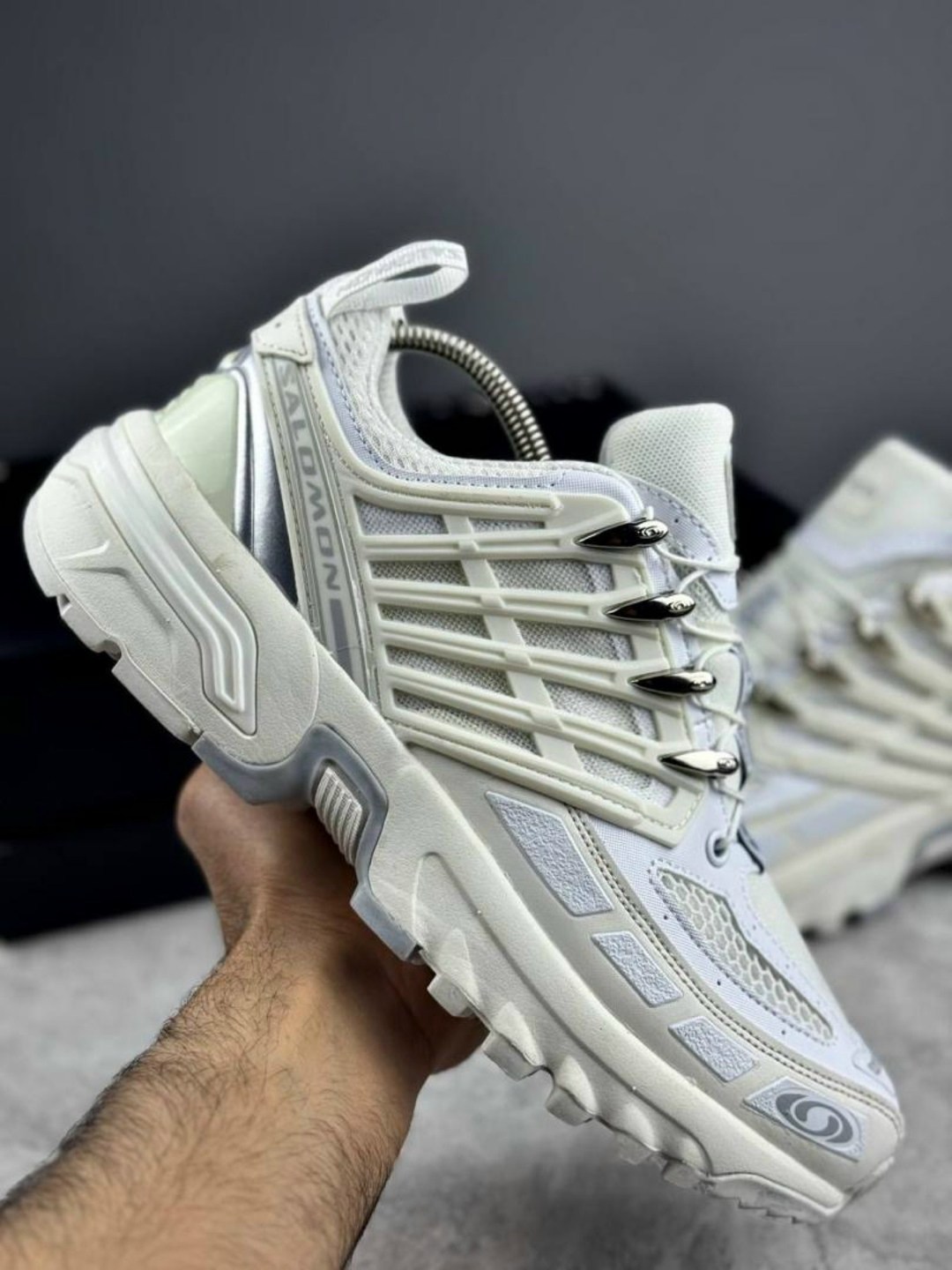 кроссовки salomon acs pro advanced,кроссовки salomon,кроссовки для активного отдыха salomon acs pro advanced цвет alloy gold,кроссовки salomon acs pros,кроссовки salomon acs pro advanced metal frost g