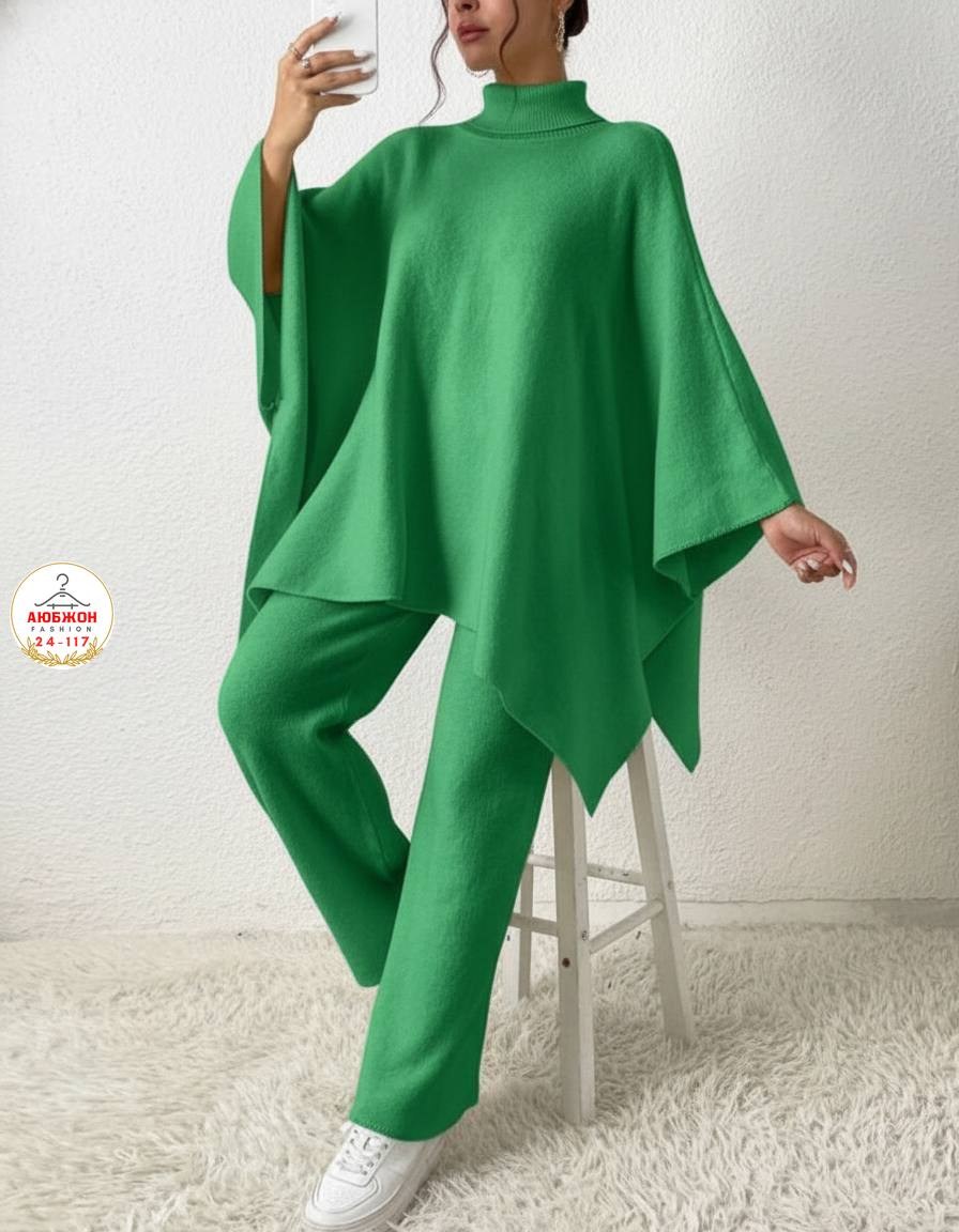 кашемировое пончо,вязаная накидка,трикотажные костюмы,свитер накидка,вязаные костюмы