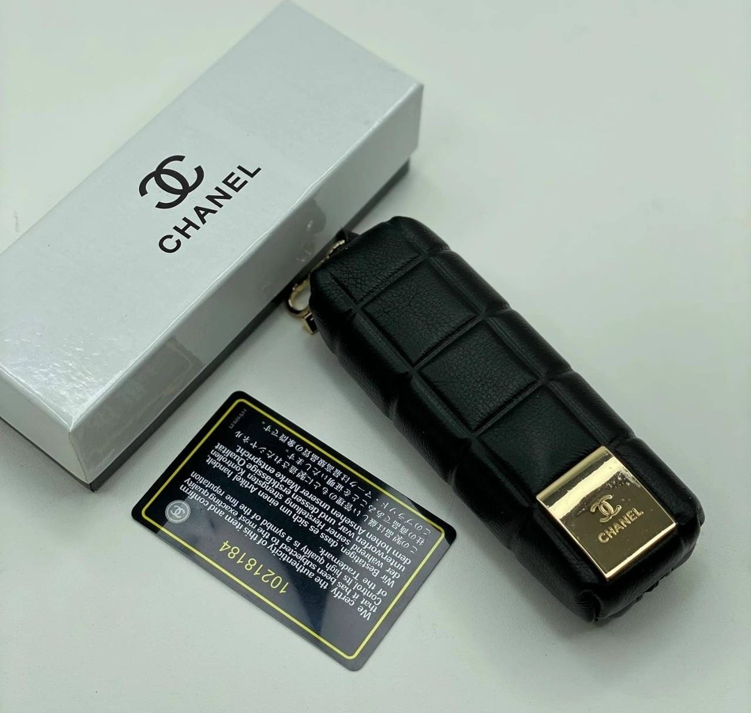 ключница шанель,ключница chanel,футляр для ключей,chanel косметичка,косметичка шанель красная