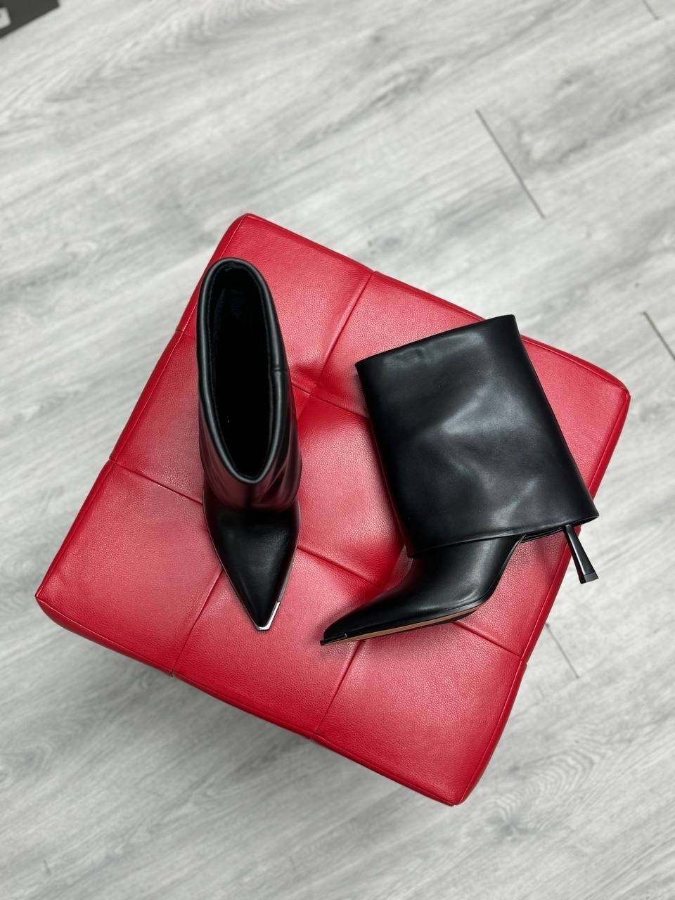 ,женские ботильоны,ботильоны на каблуке,ботильоны демисезонные остроносые на высоком каблуке,кожаные ботильоны