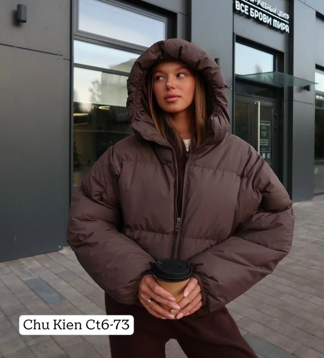 демисезонная куртка,куртка оверсайз,куртка зимняя короткая оверсайз olso brand,женская куртка,пуховик женский