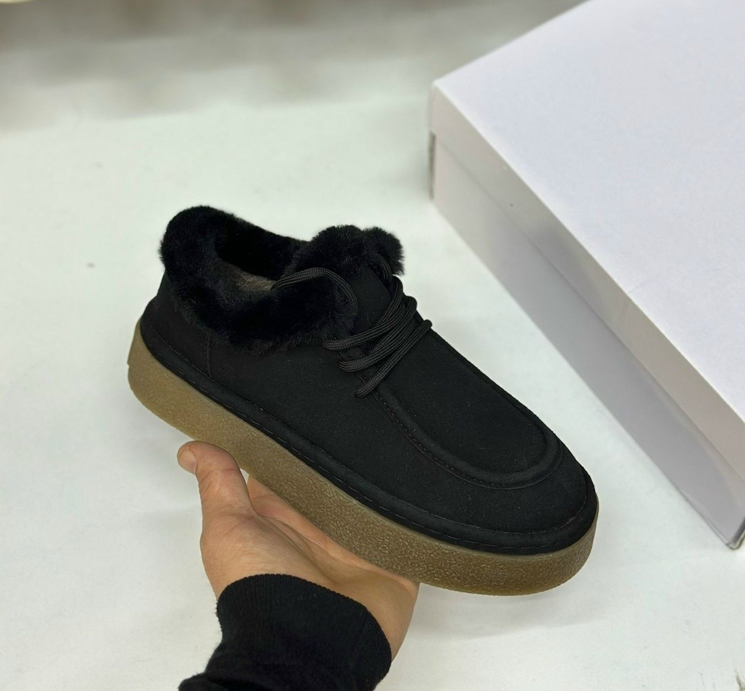 , женская,зимняя женская ,угги женские,замшевые женские ботинки с мехом prada коричневые