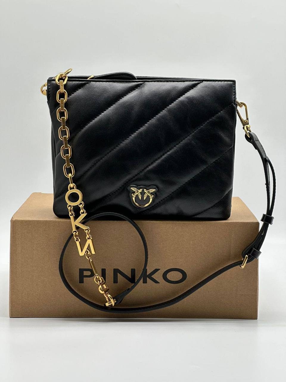 сумка pinko,женская сумка pinko,pinko сумка на плечо,сумка pinko черный,стеганая сумка