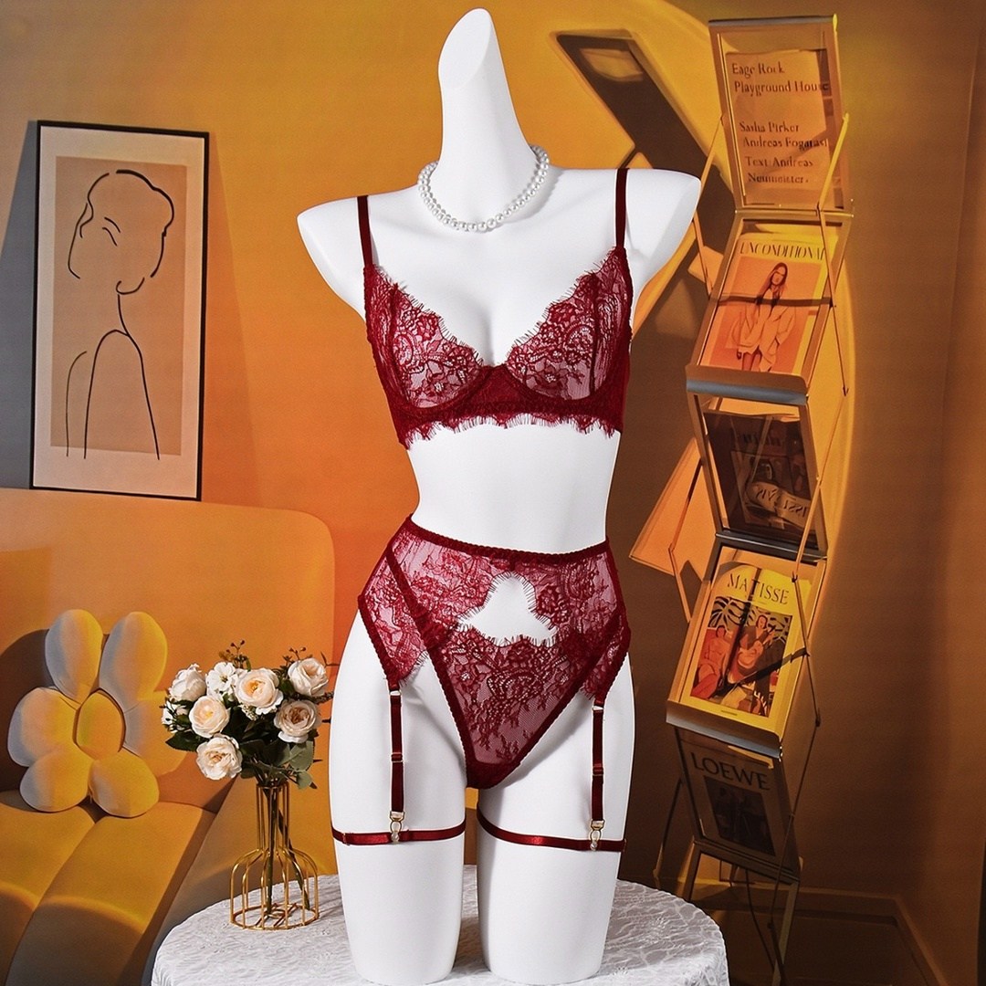 кружевной комплект нижнего белья,сексуальный кружевной комплект нижнего белья,женский сексуальный кружевной бюстгальтер, стринги, подвязки, пояс, ночное белье,нижнее белье сексуальное комплект,комплек