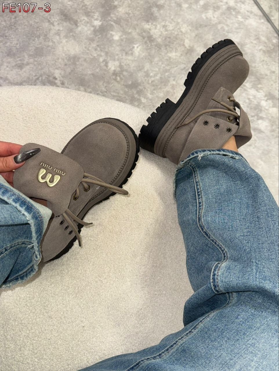 ,ботинки замшевые miu miu,женские ботинки,ботинки,ботинки miu miu