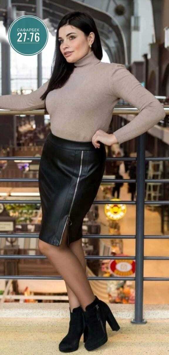 юбка кожаная,юбка эко кожа,юбка из экокожи,верх с кожаной юбкой на 48 размер,юбка из эко кожи