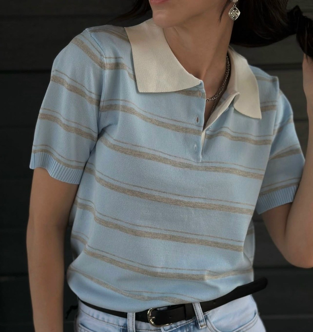 женская футболка в полоску с коротким рукавом,кофта женская,джемпер в полоску,футболки для женщин,джемпер поло женский