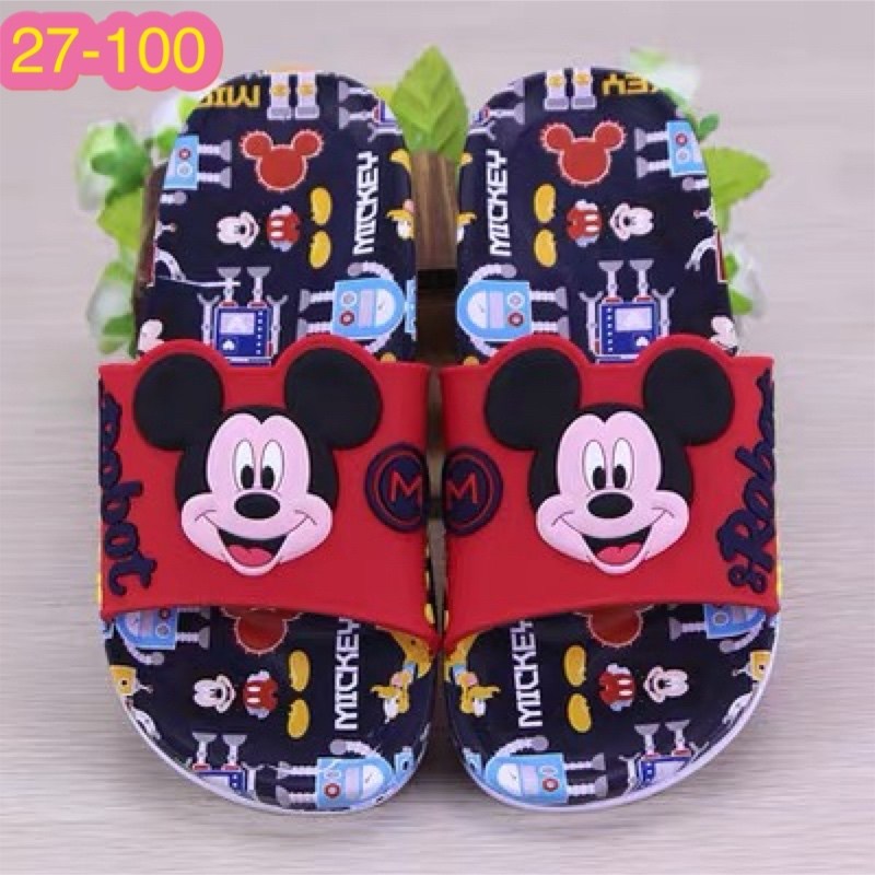 детские шлепанцы,шлепанцы микки маус,детские тапочки,тапочки для девочек,летние детские сандалии disney