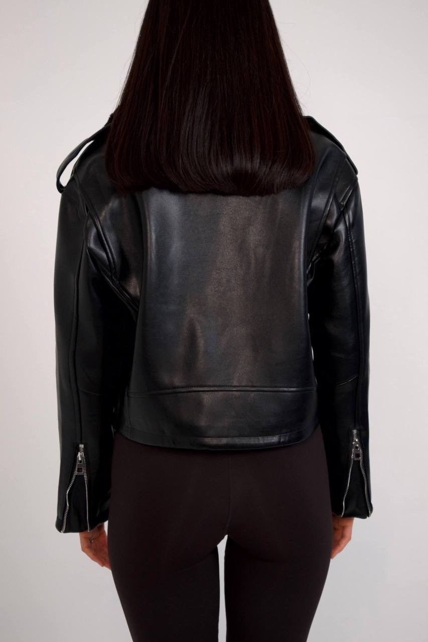 куртка кожаная lan yu ao sha,куртка кожаная женская lan yu ao sha черный,куртка кожзам женская,кожаная куртка женская,куртка косуха