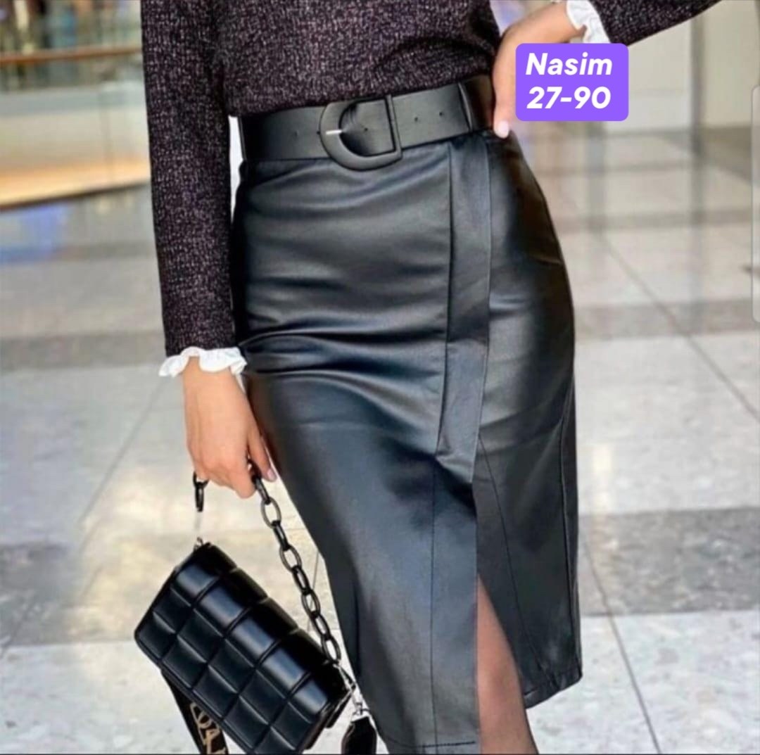 юбка эко кожа,юбка из экокожи,юбка кожаная,кожаная юбка с ремнем,юбка экокожа