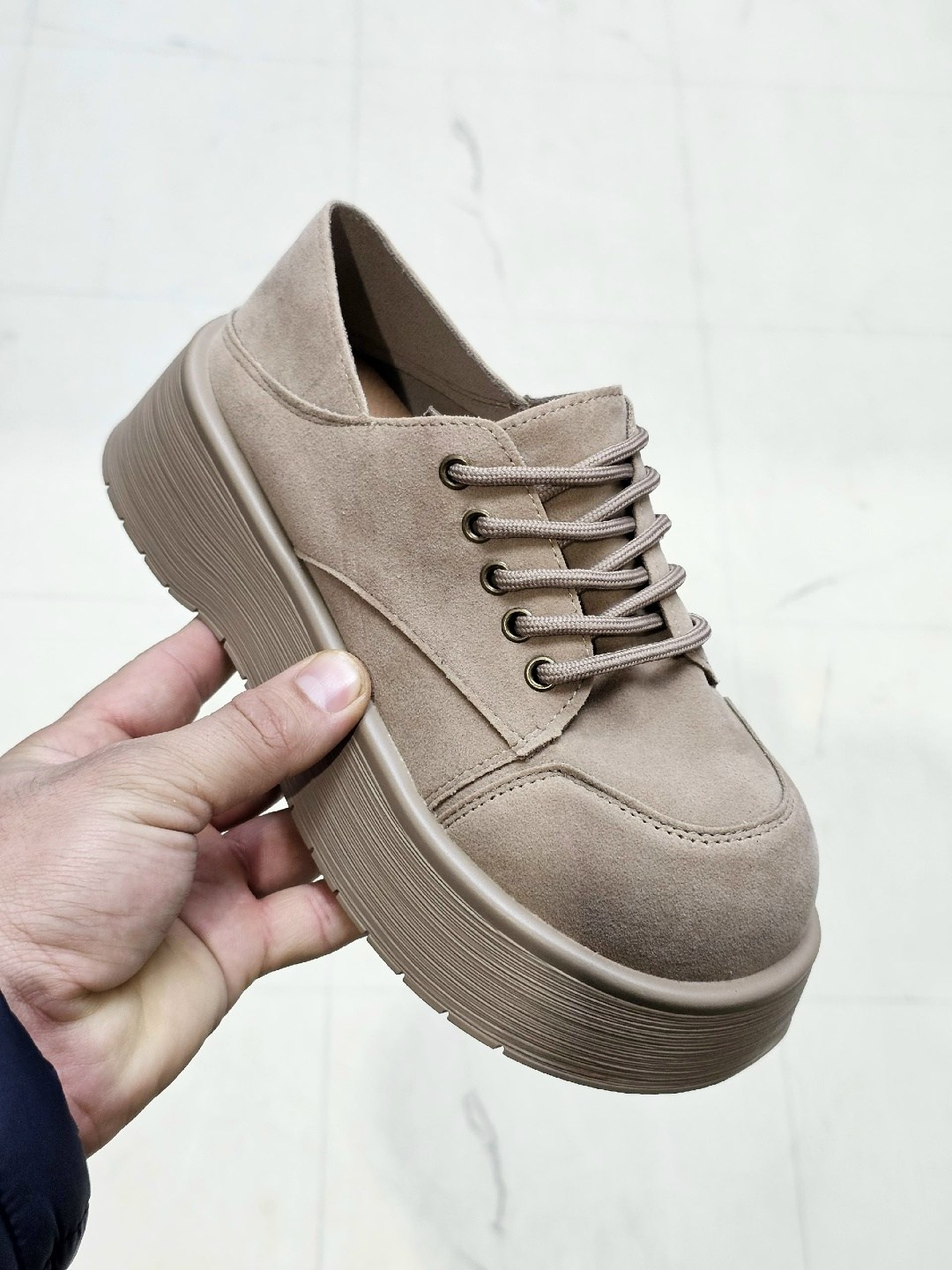 , женская, на платформе,замшевые кроссовки,повседневная