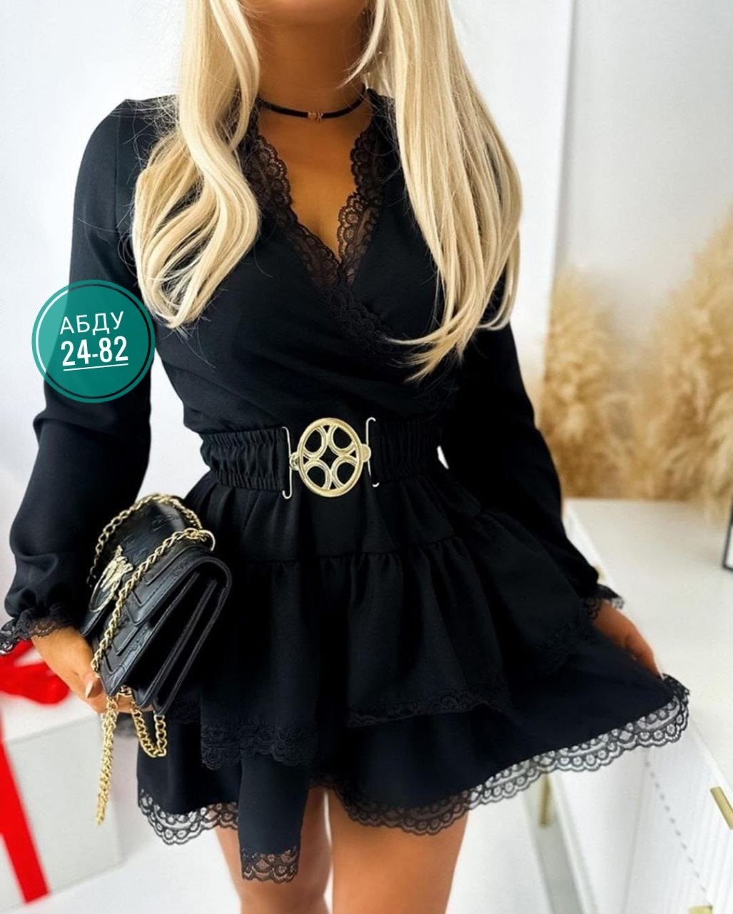 шикарная одежда,платье мини с длинными рукавами,платье мини с оборками,платье с поясом,платье красное