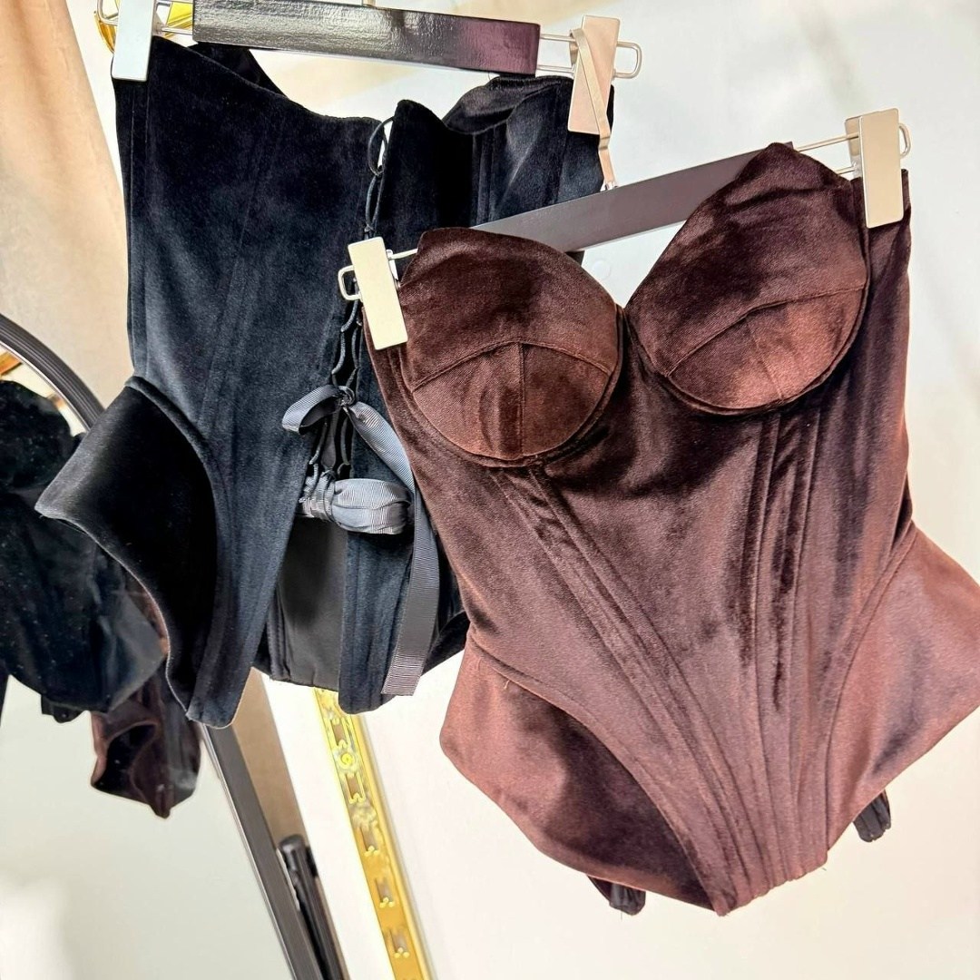 бархатный корсет,корсет из велюра,корсеты с басками,корсет,корсет с баской