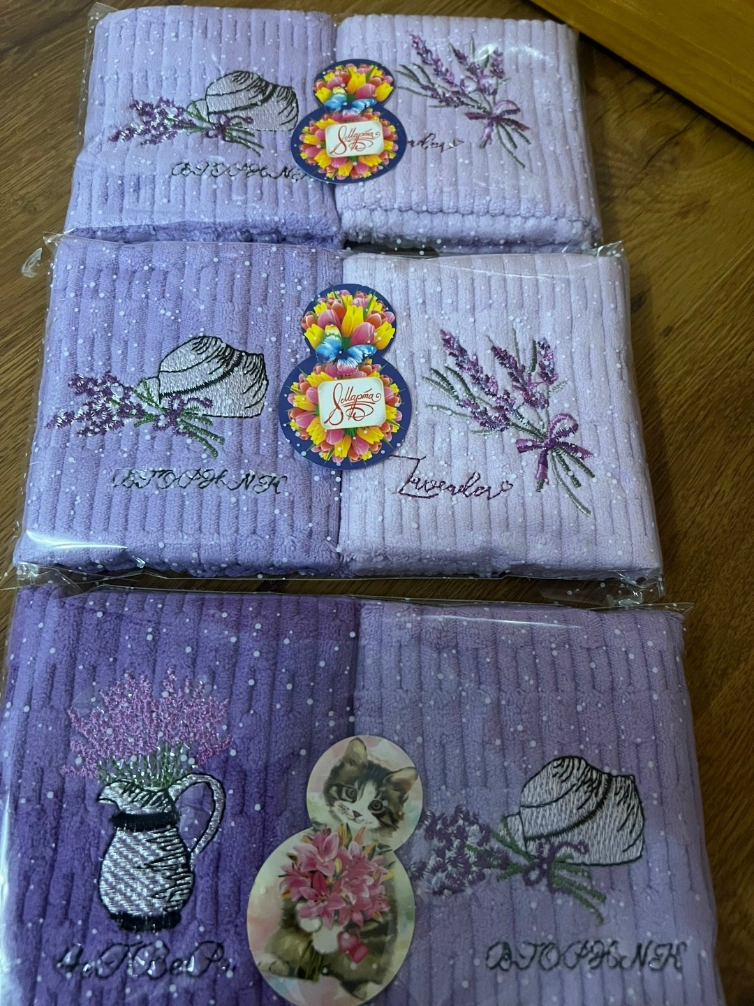 полотенце кухонное лаванда,полотенце кухонное набор 6 шт,полотенца для кухни,набор кухонные полотенец,кухонные полотенец микрофибра подарочный набор