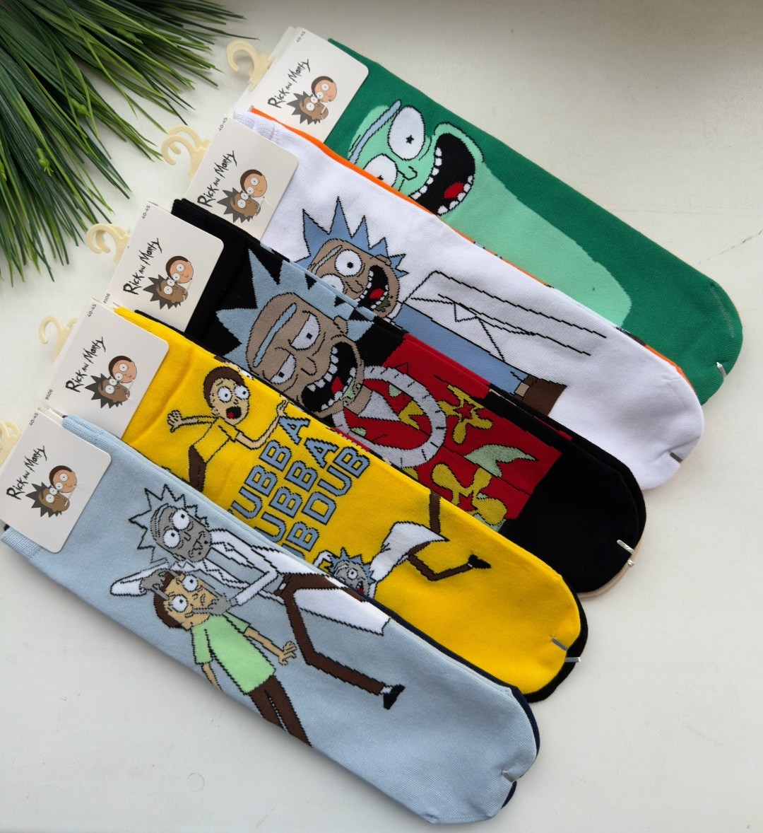 носки с риком и морти,носки с риком и морти мужские,носки рик,комплект носков рик и морти,носки комплект