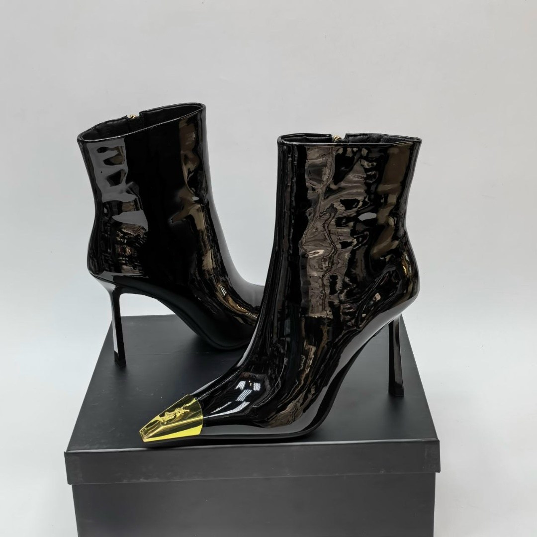 ботильоны лаковые,эконика лакированные ботильоны,ботильоны женские,,ботильоны лакированные