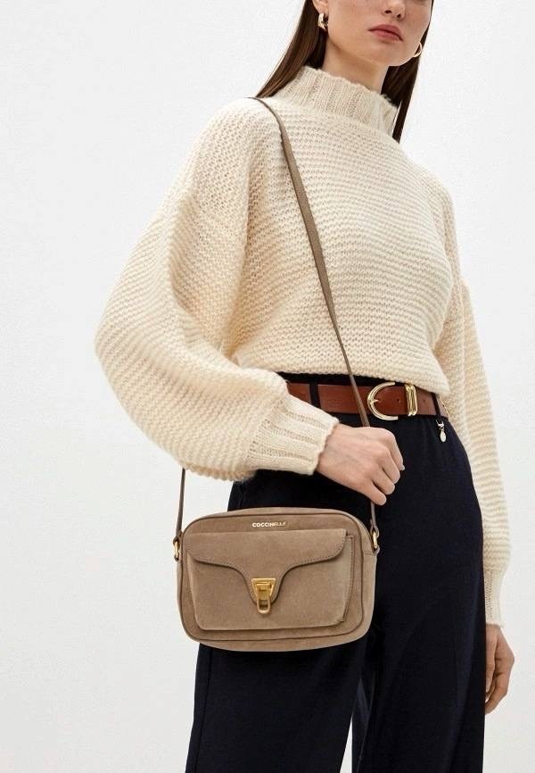 сумка coccinelle,сумка женская coccinelle,coccinelle сумка кросс-боди на плечо beat soft,сумка кросс-боди coccinelle beat soft small,coccinelle сумка через плечо beat коричневый