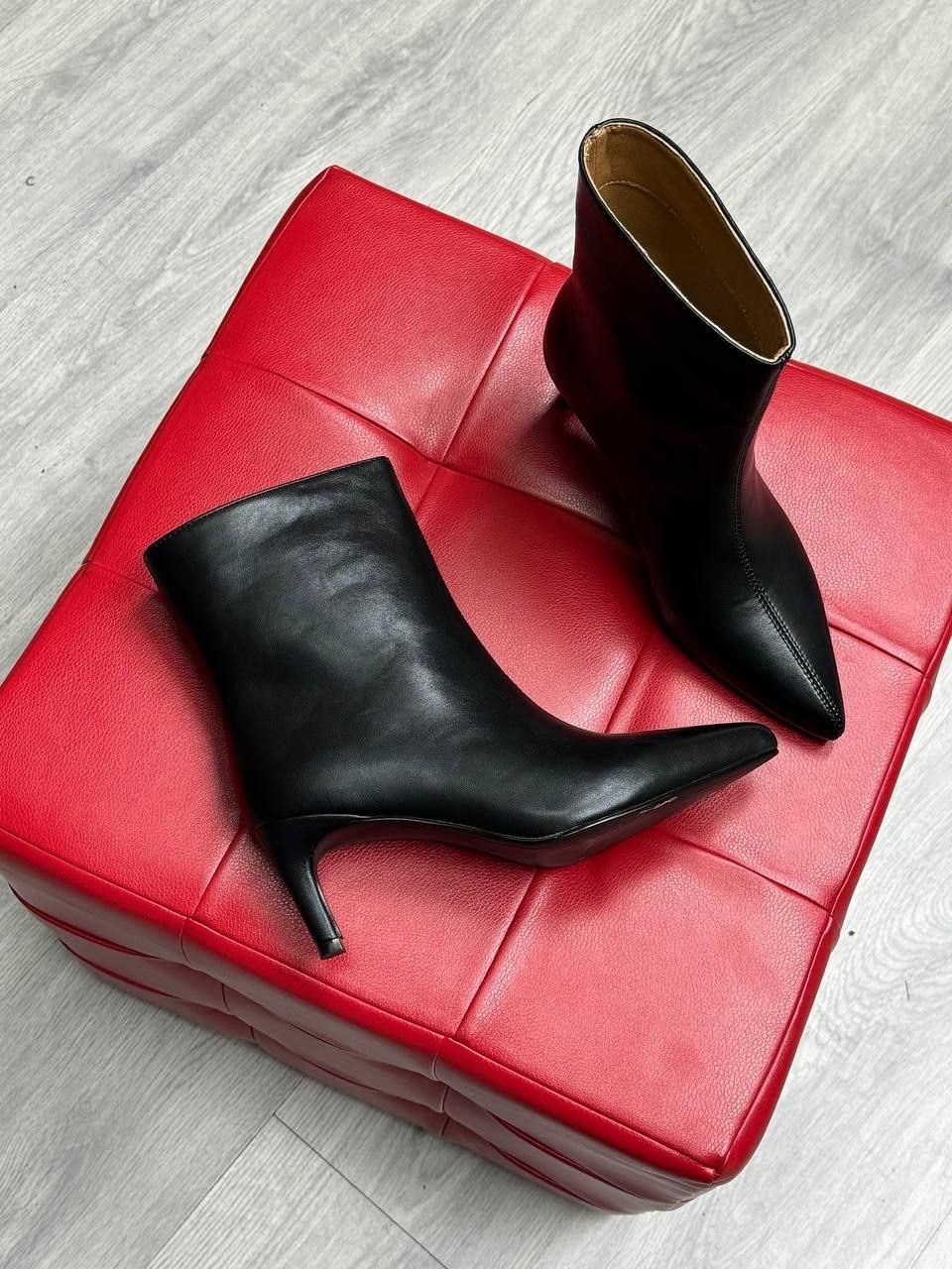 ботильоны демисезонные остроносые на высоком каблуке,ботильоны женские,ботильоны на каблуке,ботильоны демисезонные valentina wang,ботильоны
