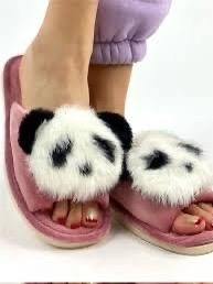 домашние тапочки женские,тапочки домашние,тапочки панда,тапочки женские,тапочки модные