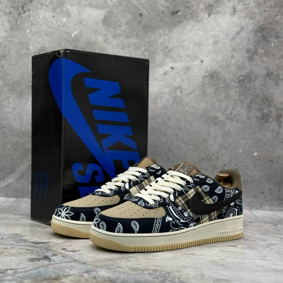 кроссовки travis scott x nike air force 1 low,nike air force 1 travis scott,кроссовки nike air force 1 x travis scott,кросcовки nike air force 1,кроссовки nike air force 1 low travis scott