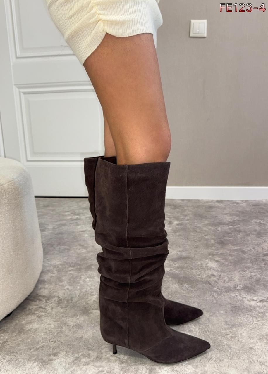 замшевые сапоги,бежевые сапоги,женские сапоги,сапоги высокие,модные женские сапоги
