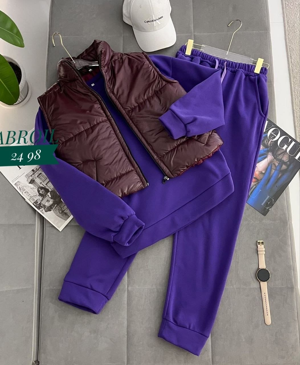 cпортивный костюм женский на флисе,костюм трехнитка на флисе с жилеткой,костюм тройка на флисе,теплый спортивный костюм на флисе с жилеткой halein,костюм женский спортивный теплый на флисе с жилеткой