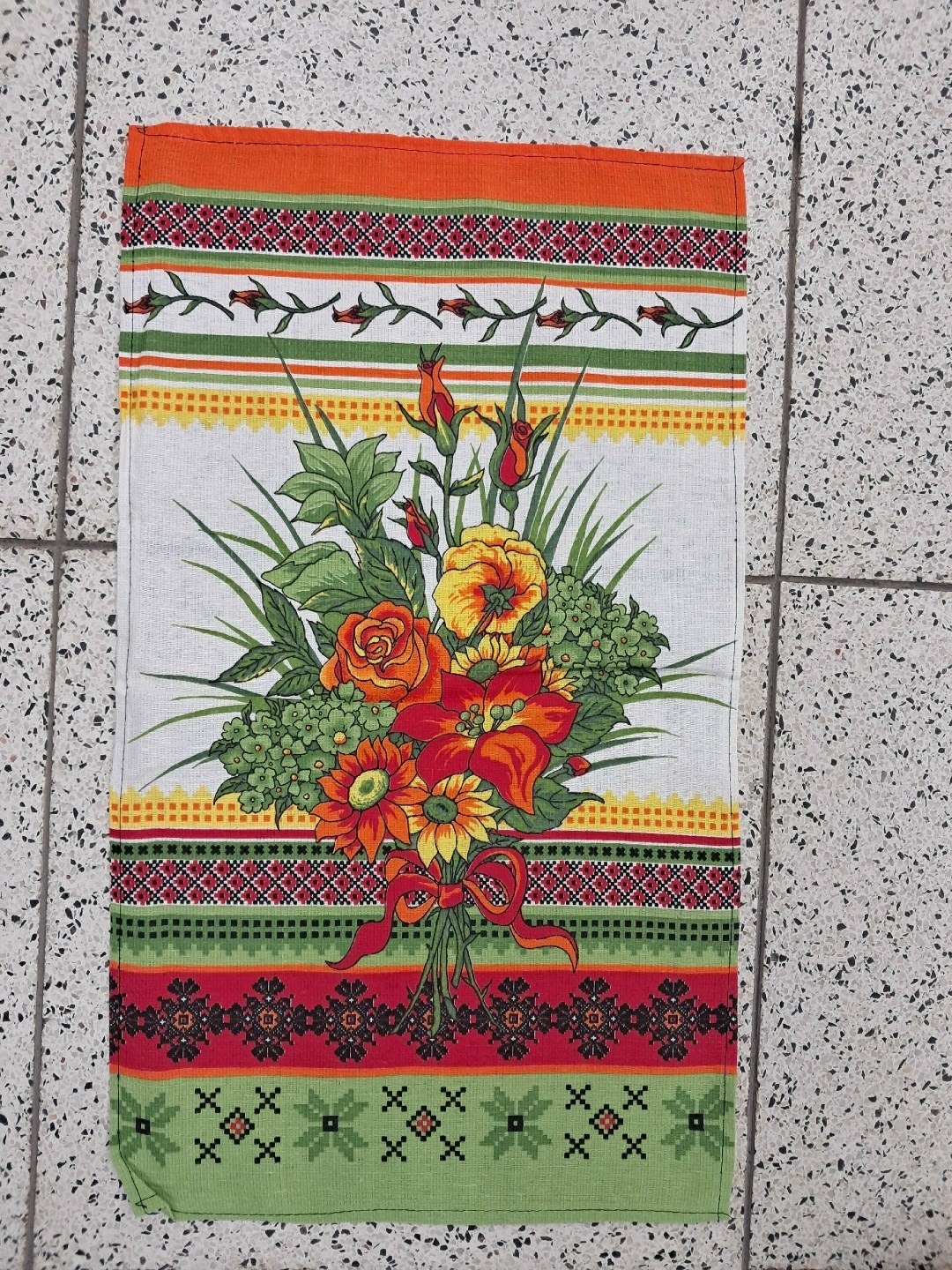 полотенца кухонное,полотенца вафельные,ткань полотно вафельное 50 см "герберы" рис 5575,элди полотенце кухонное 45х75,полотенца кухонное махровое